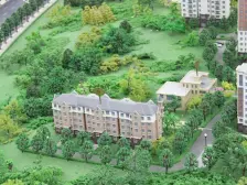 万棵树封闭小区南北通厅户型高楼层精装修拎包入住