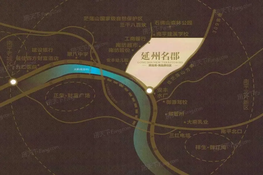 延州名郡·熙龙湾交通图