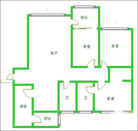 132制药厂家属院户型图