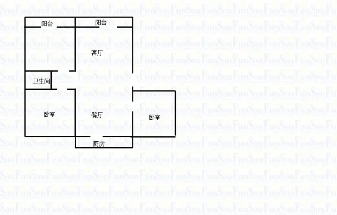 省劳动保护教育中心宿舍户型图