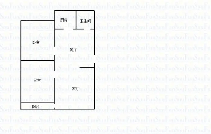 省粮油公司宿舍户型图