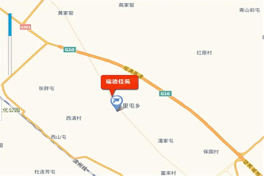 瑞德佳苑交通图