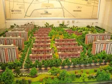 洋房社区,电梯洋房 一梯两户 顶层复式,带南北大露台