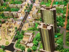 金地格林小城 经典三室 楼层好 采光好