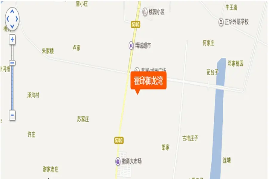 霍邱御龙湾交通图