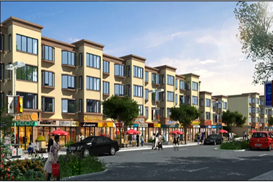 彭塔商业街效果图