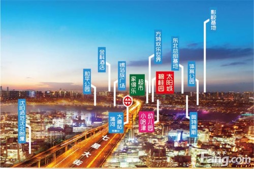 碧桂园·太阳城交通图区位图