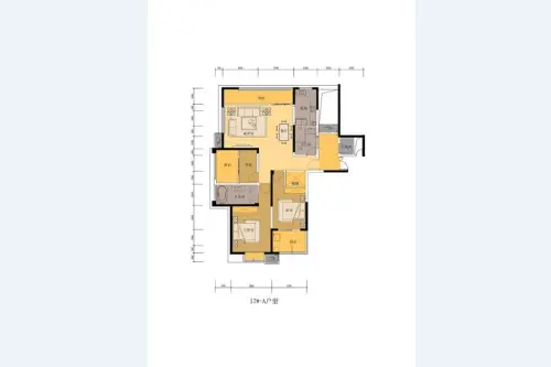 江河汇户型图17#159.84平米户型暂无资料