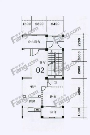 瑞华园商住楼户型图