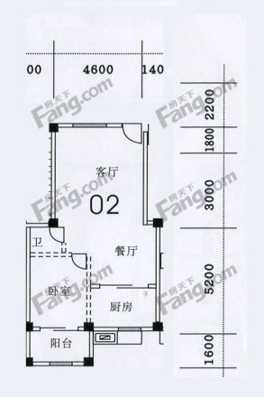 瑞华园商住楼户型图