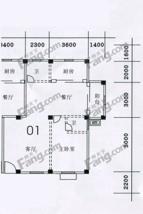 瑞华园商住楼户型图