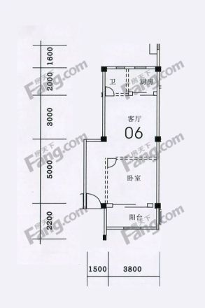 瑞华园商住楼户型图