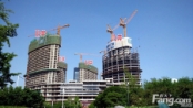 塔楼整体工地实景图（2015-5-13）
