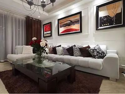 爱家客厅风水知识 客厅装修风_美式混搭三居装修设计_新电视背景墙效果图大全