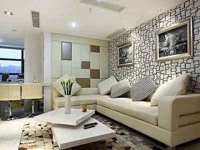 美式混搭三居装修设计_新电视背景墙效果图大全_爱家客厅风水知识 客厅装修风