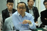 房地产协会副秘书长田峰在现场发言。