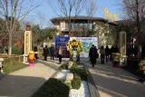 绿地城样板示范区开放及冰雪节开幕现场