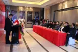 绿地城样板示范区开放及冰雪节开幕现场
